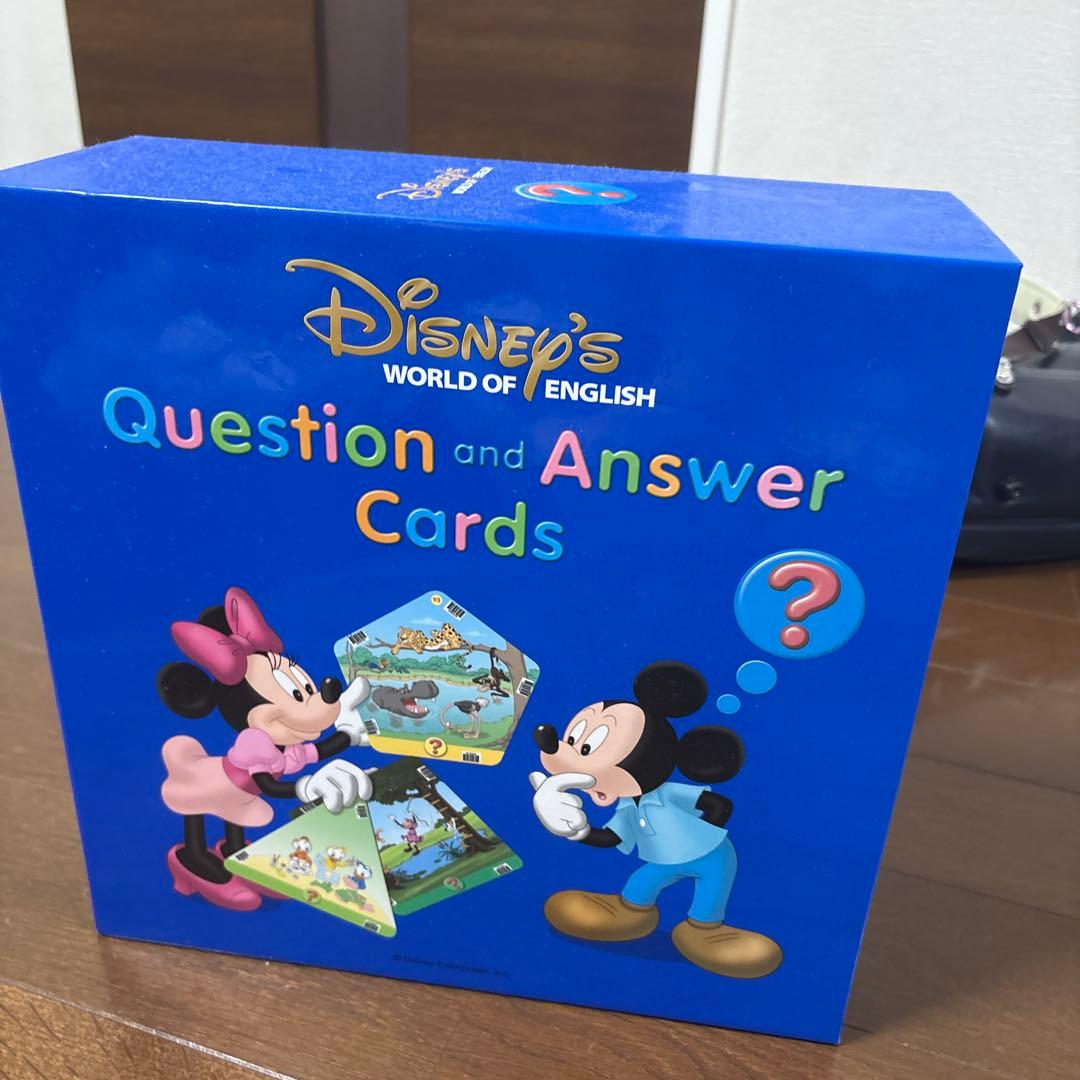 ディズニー英語のクイズカード