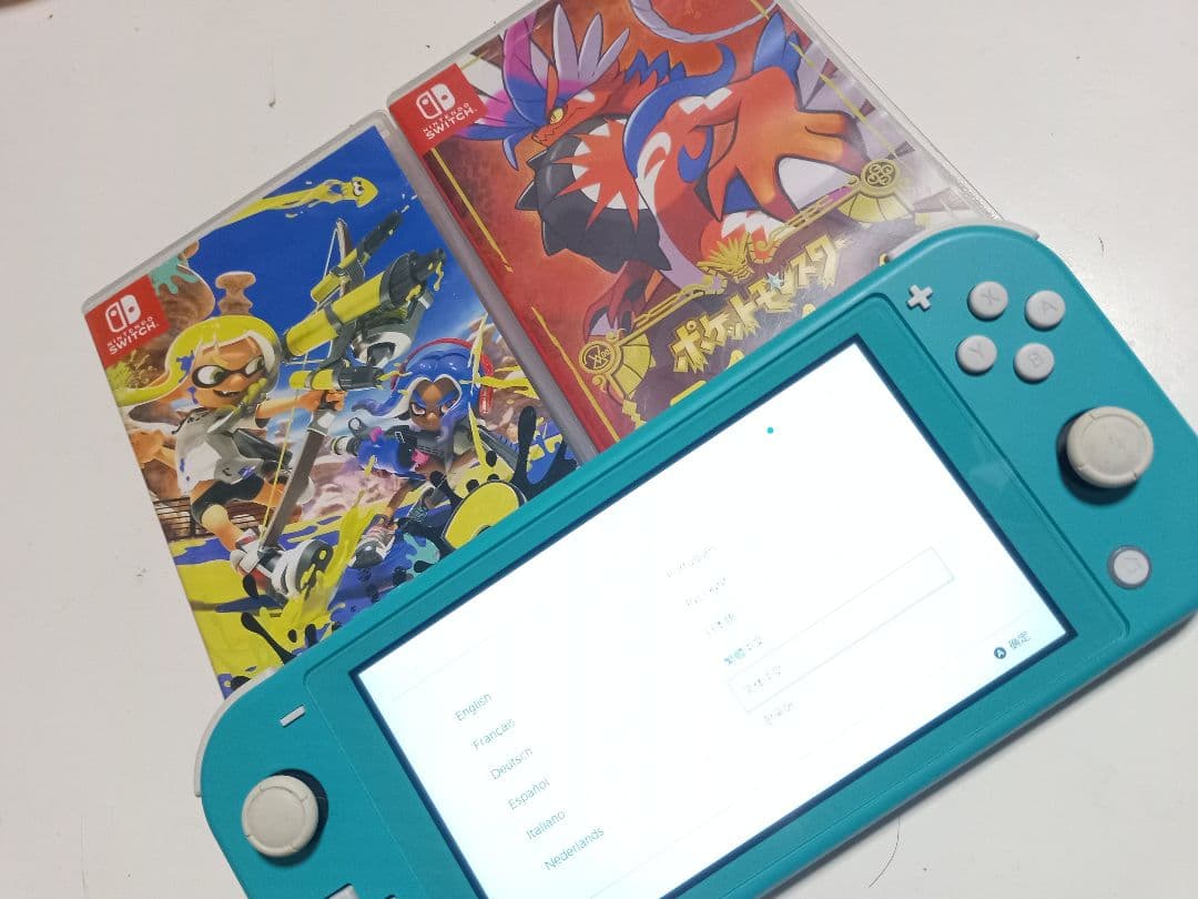 Nintendo Switch Lite ターコイズ 本体 + ゲーム2本セット