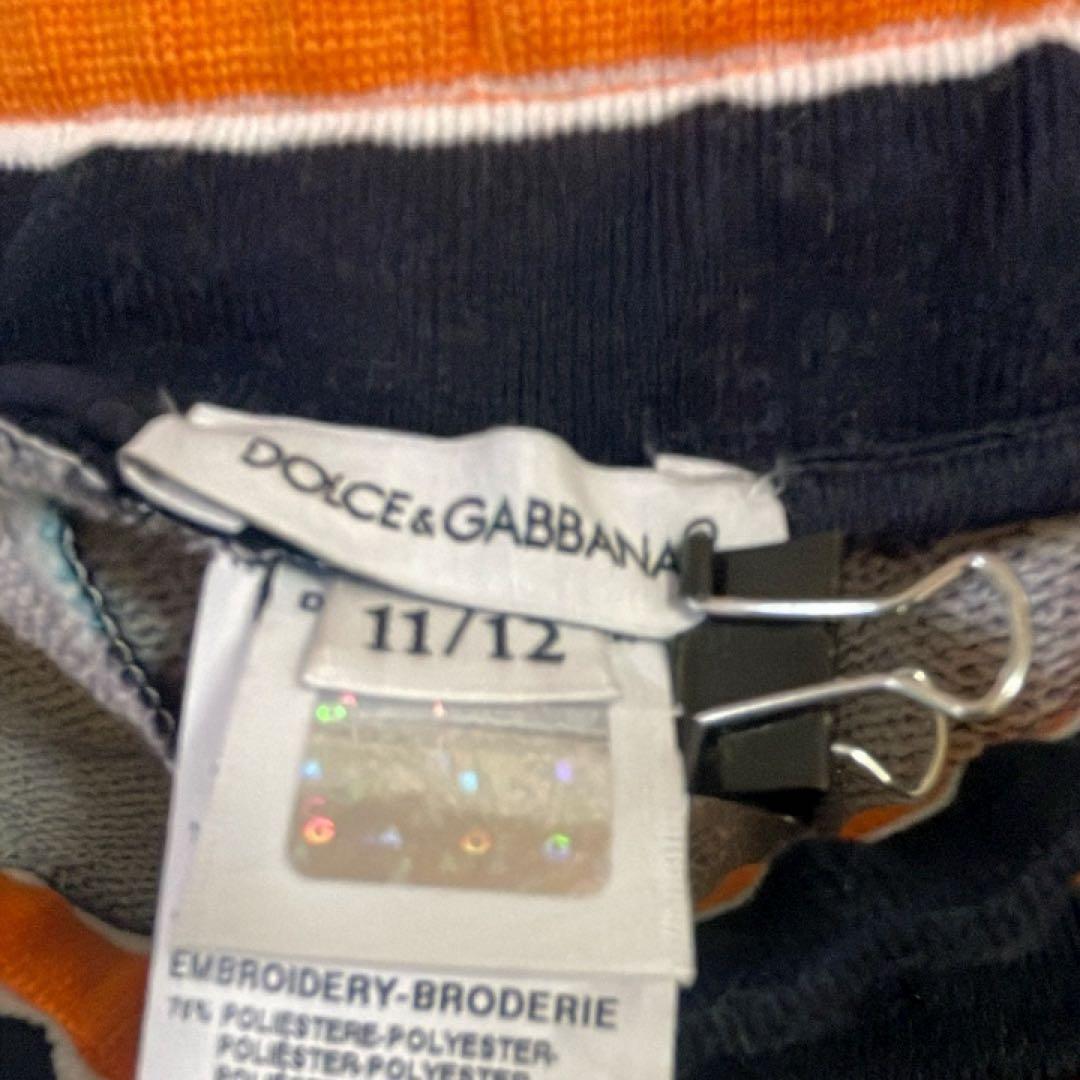 【美品】DOLCE & GABBANA ダークネイビーブルー パンツ 150