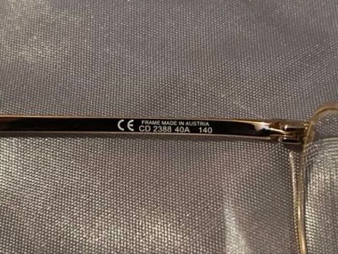 【Christian Dior】 折りたたみ メガネ