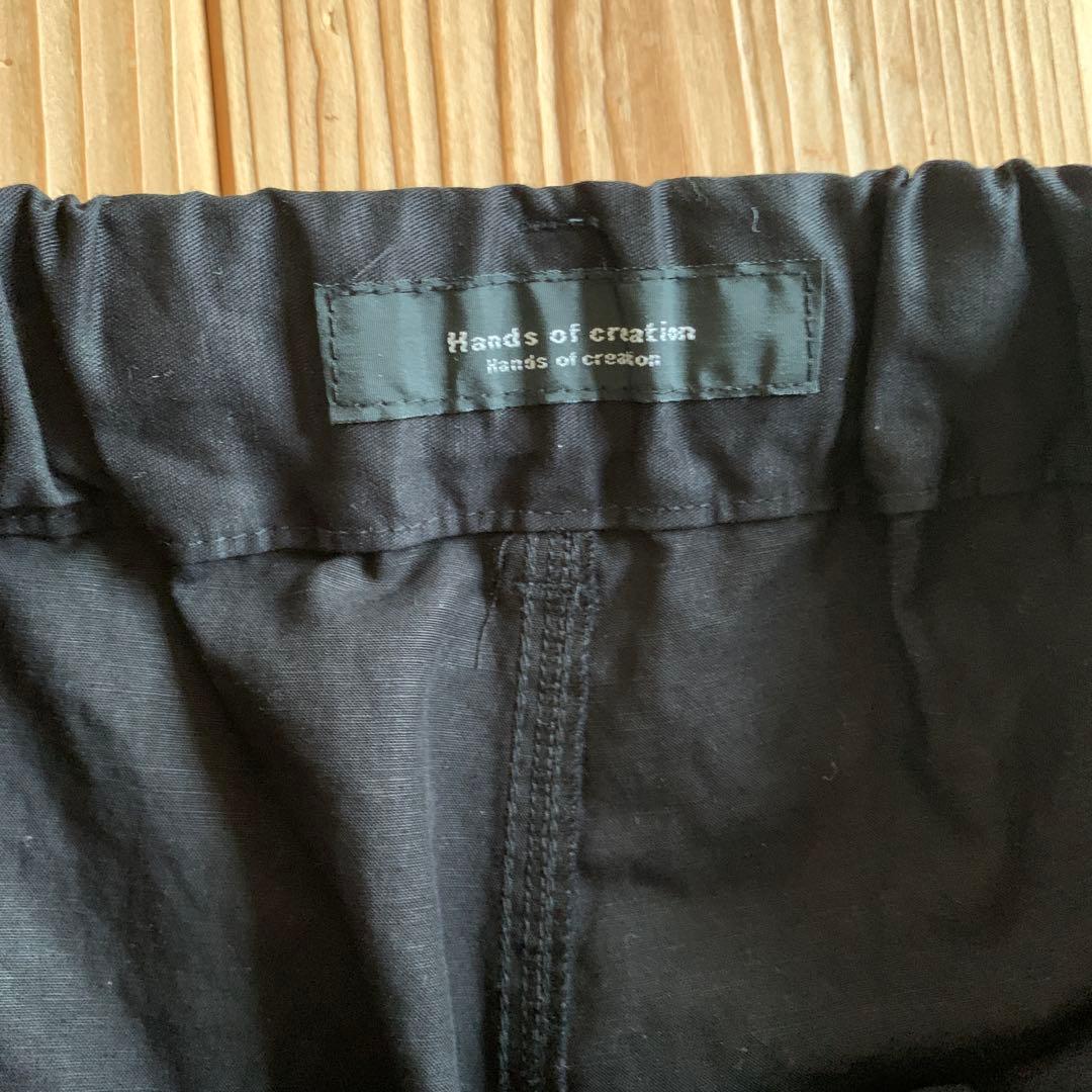 ハンズオブクリエイション今季購入新品タグ付き未使用　コットンリネンパンツ