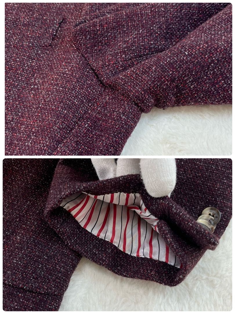 イザイア　ISAIA ジャケット　Lana ウール　CORTINA