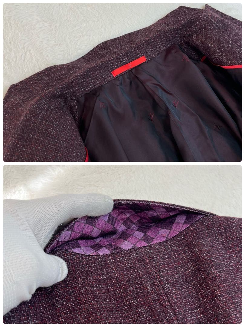 イザイア　ISAIA ジャケット　Lana ウール　CORTINA