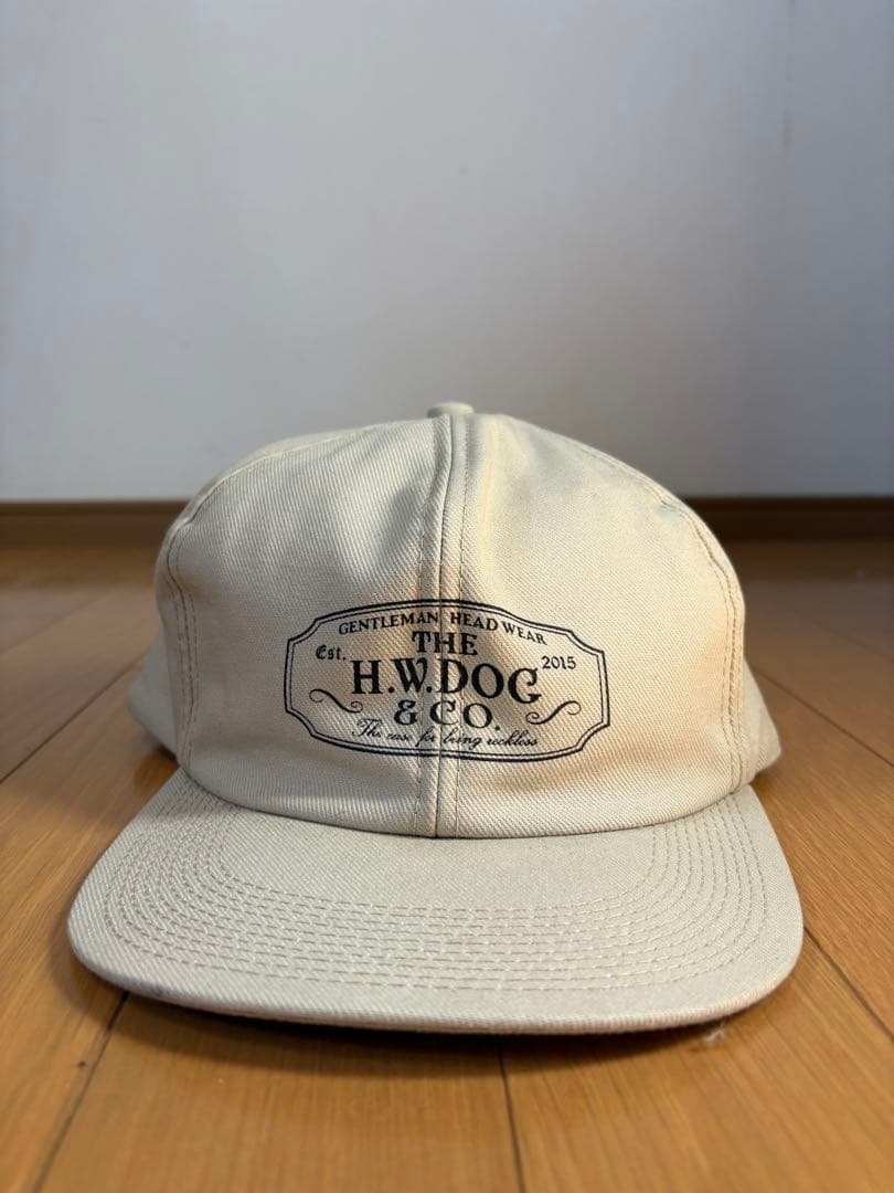 THE H.W.DOG&CO. CAP 23SS 刺繍