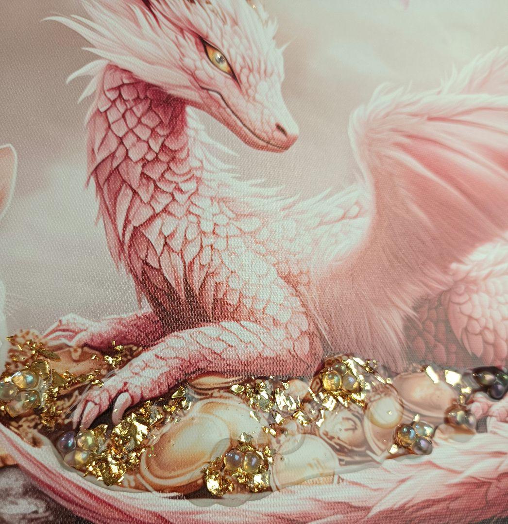 m*a様 開運絵画　❀財宝ザックザク愛うさぎ❀