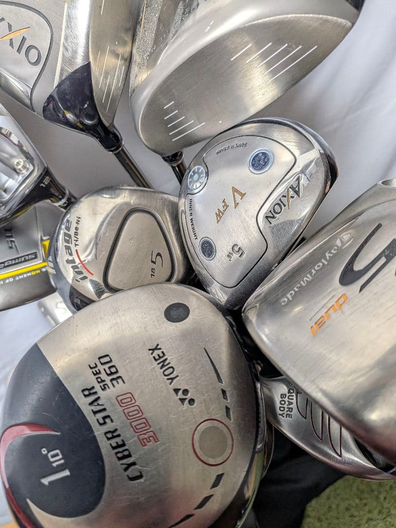 森*貴様 ゴルフクラブ メンズ セット XXIO 他 まとめ売り23本　キャディ