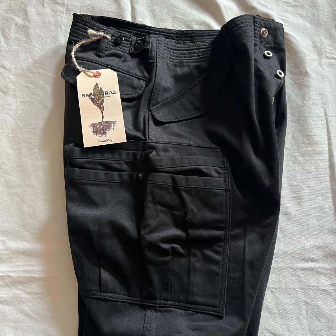 Overgrown Parts ブラックワークパンツ Mサイズ