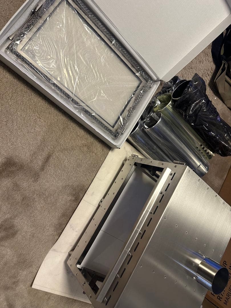 tossy ⭐︎Mt.SUMI アウトドア薪ストーブ オーラ ステンレス