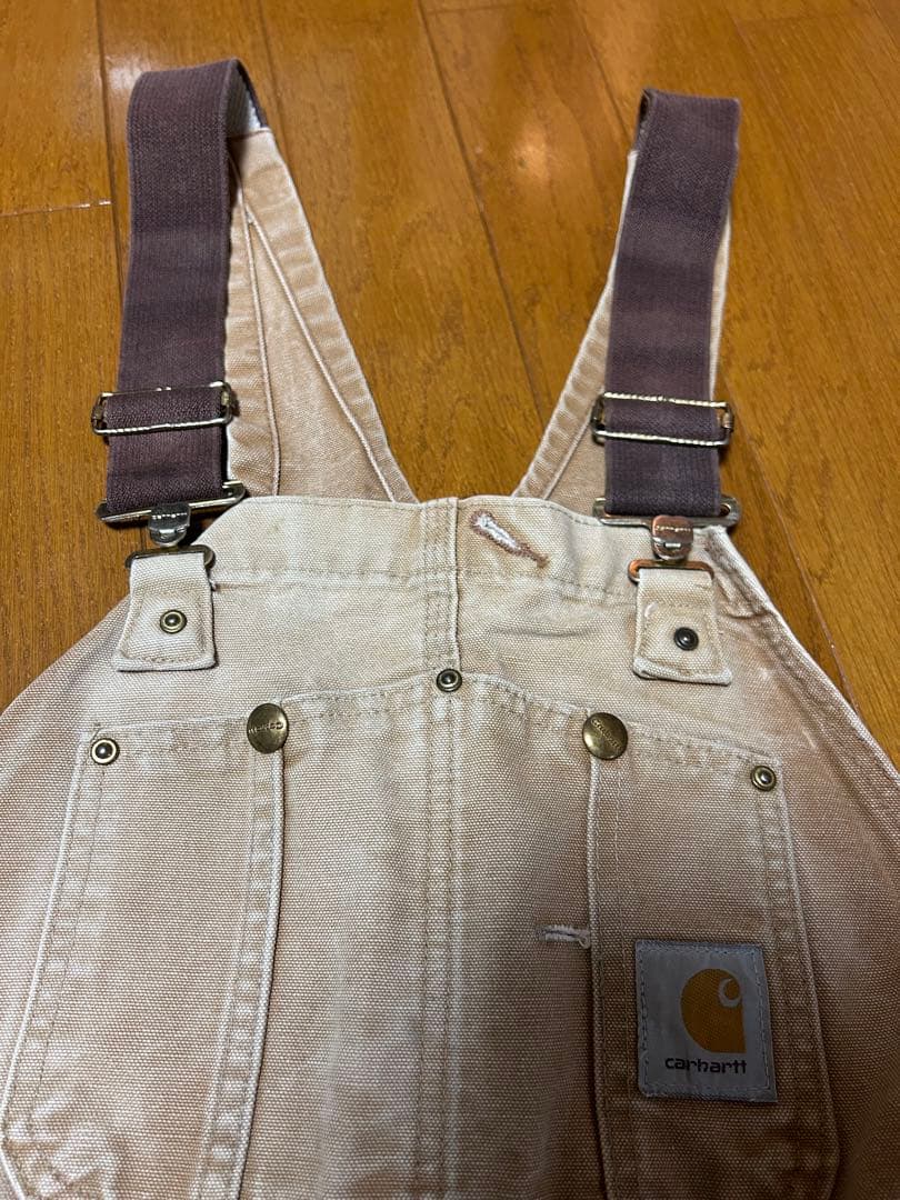90's Carhartt ダブルニーオーバーオール W36 L30