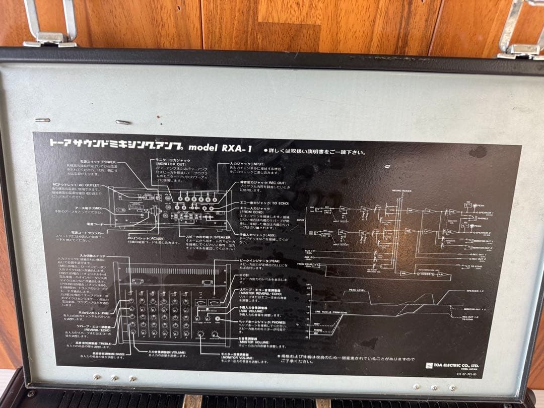 パワードミキサーTOA RXA-1(a62)
