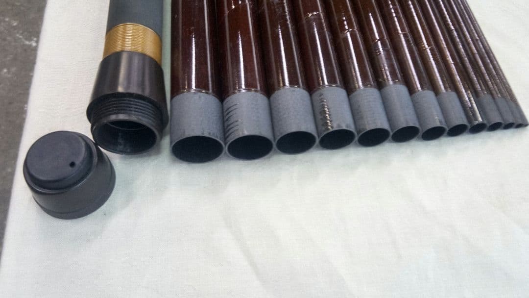 ダイワ振出2本セット　華厳・硬調53&旅路・中硬61