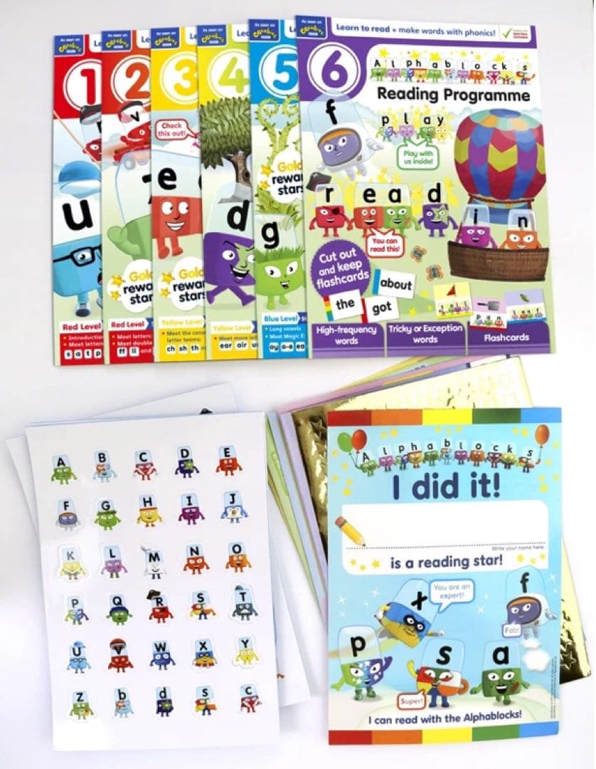 洋書 Alphablocks Reading Programme