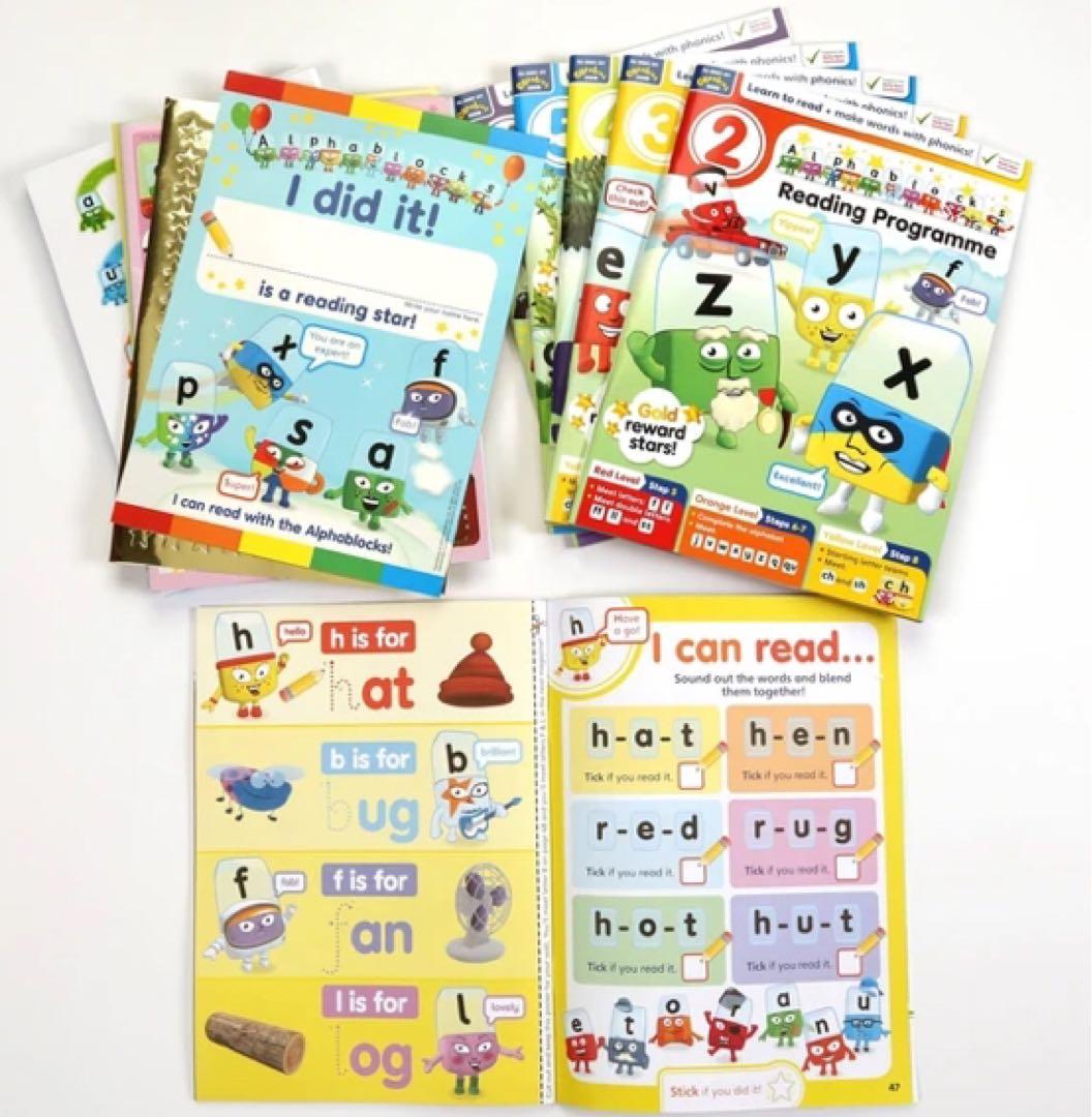 洋書 Alphablocks Reading Programme