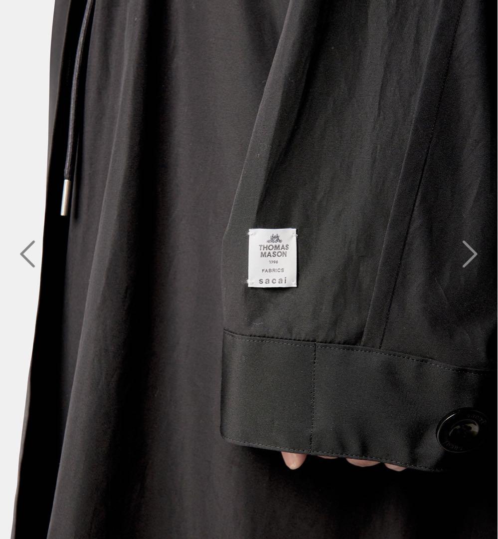 sacai THOMAS MASON モッズコート サイズ2 ブラック