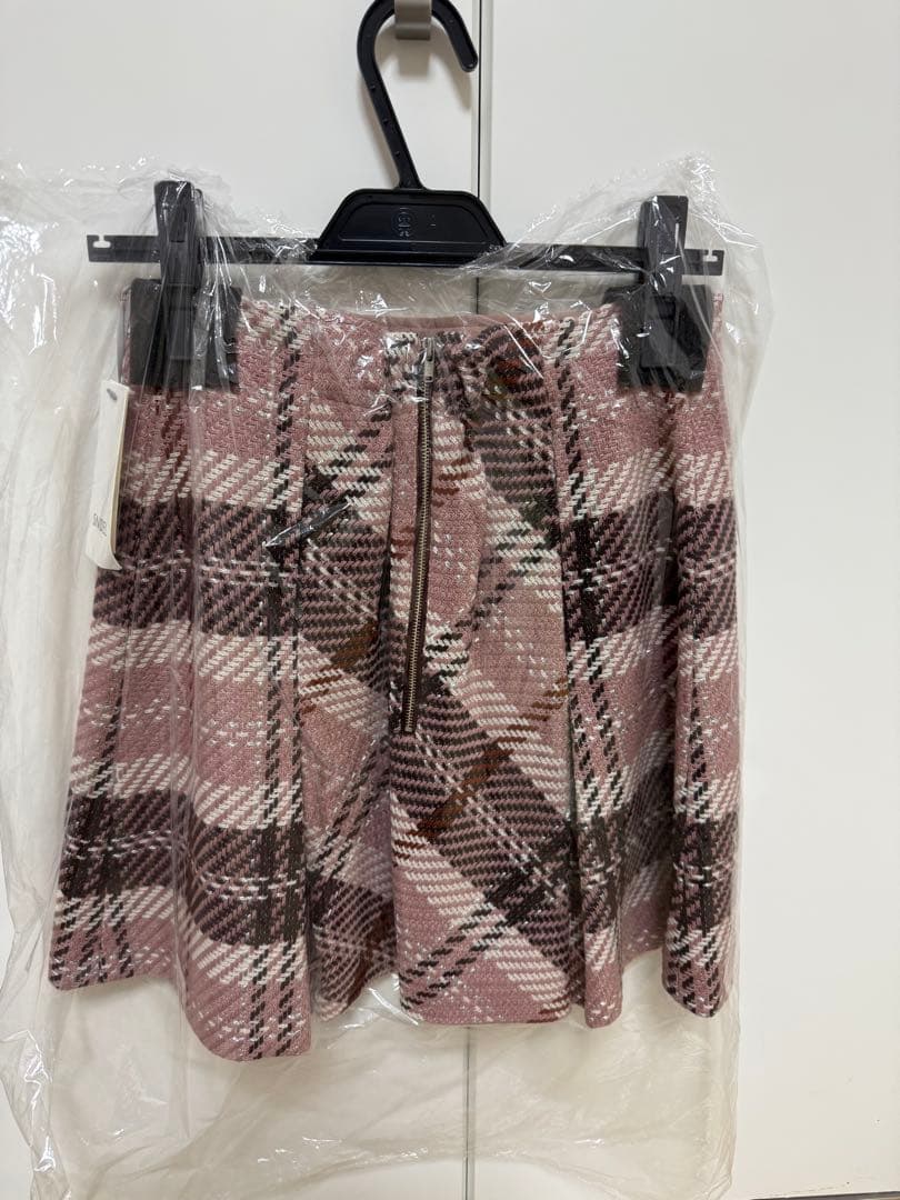 snidel ロービングチェックミニスカート 新品未使用