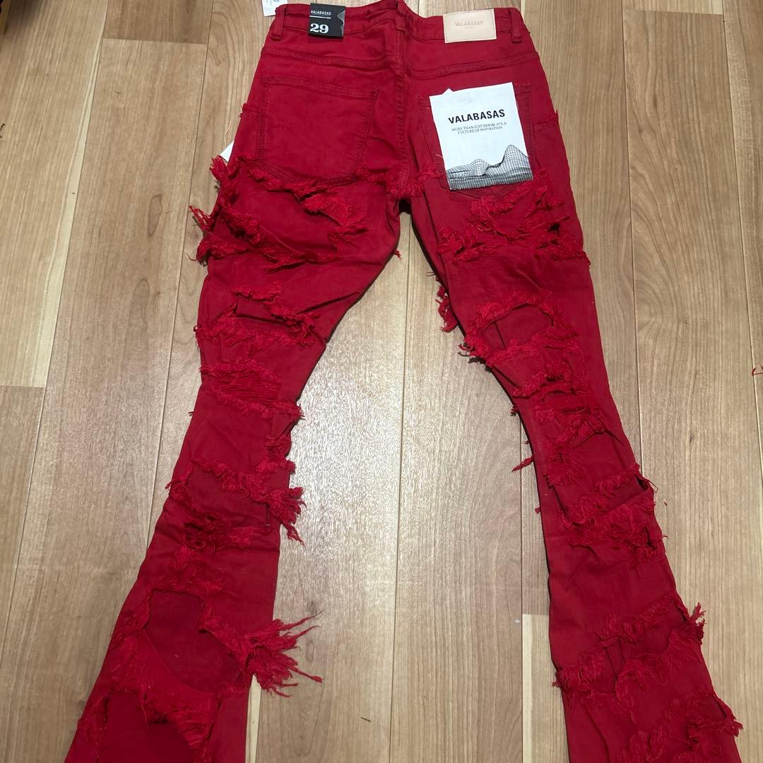 valabasas【新品未使用】ハードクラッシュデニム 29 バラバサス