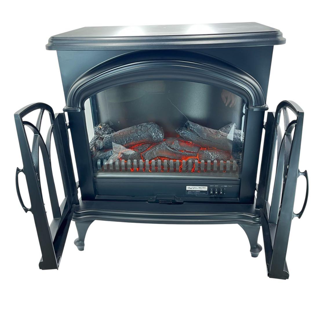 ニトリ 暖炉型ファンヒーター BLT-999B-3-BK 2021年製