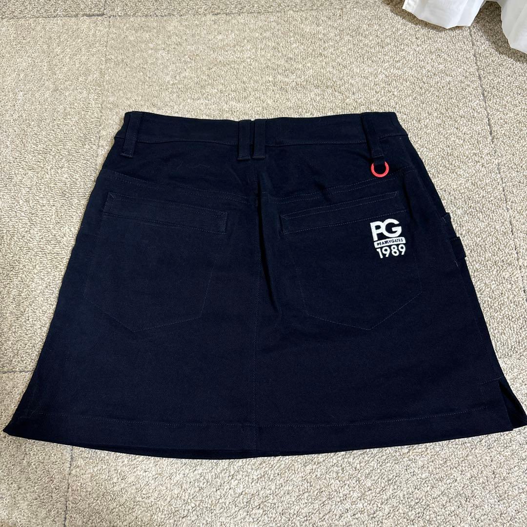 パーリーゲイツ　スカート　ストレッチ　ブラック　ゴルフウェア　サイズ0