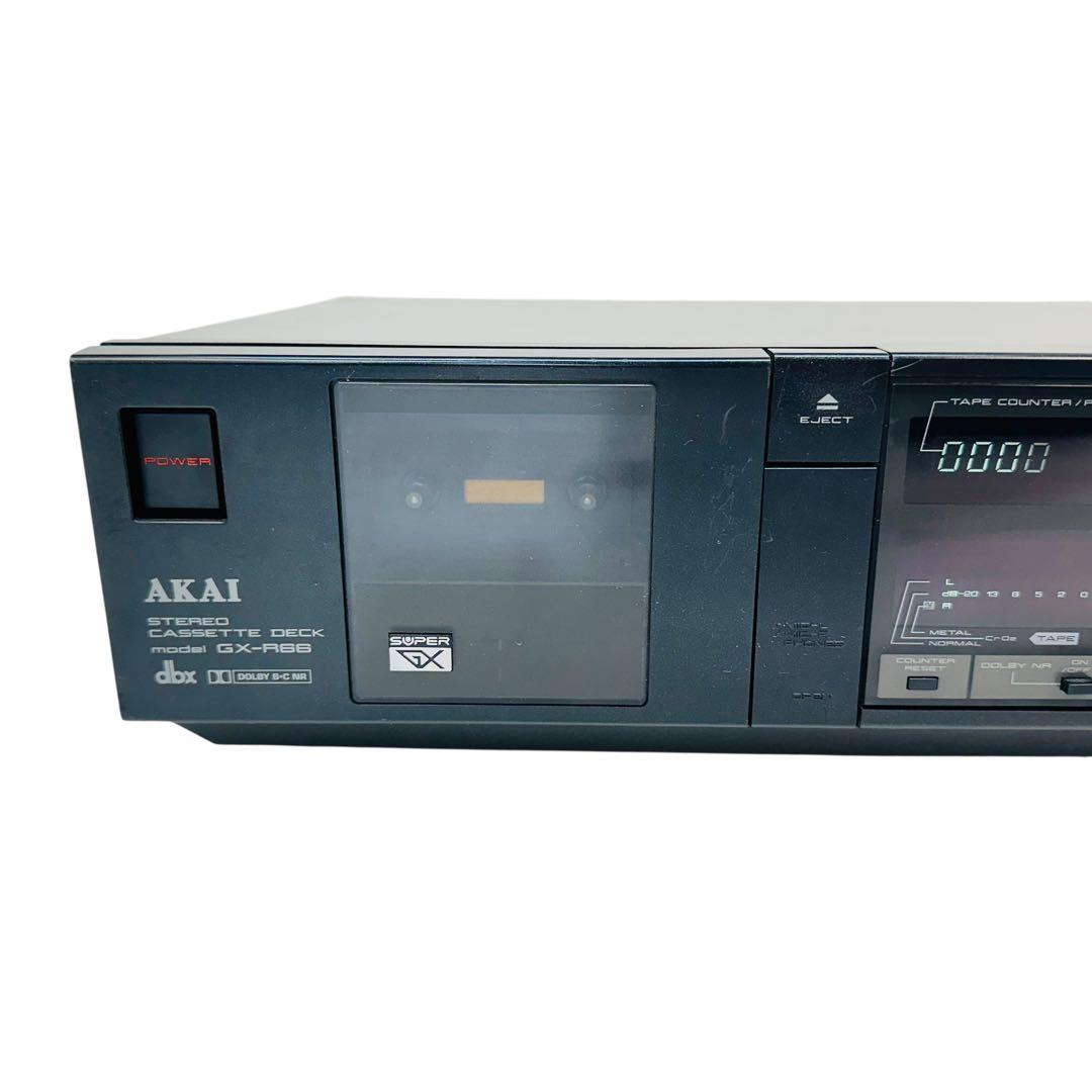 AKAI アカイ　カセットデッキ　GX-R66