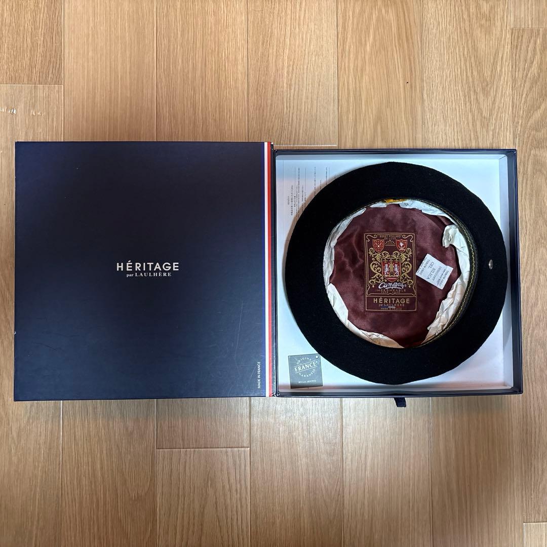 LAULHERE CAMPAN フランス製 カンパン 黒 58 10型