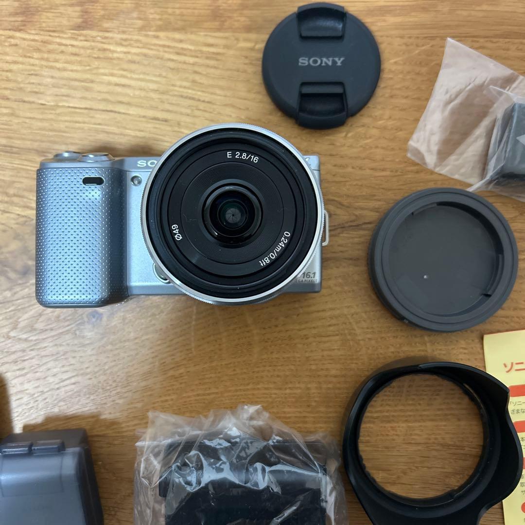 Sony NEX-5N ミラーレス一眼 シルバー