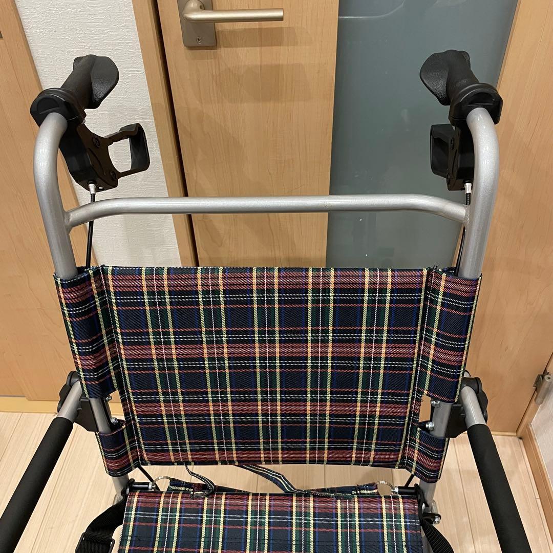 Nice way 簡易式車椅子 NW-9001L 折りたたみ コンパクト