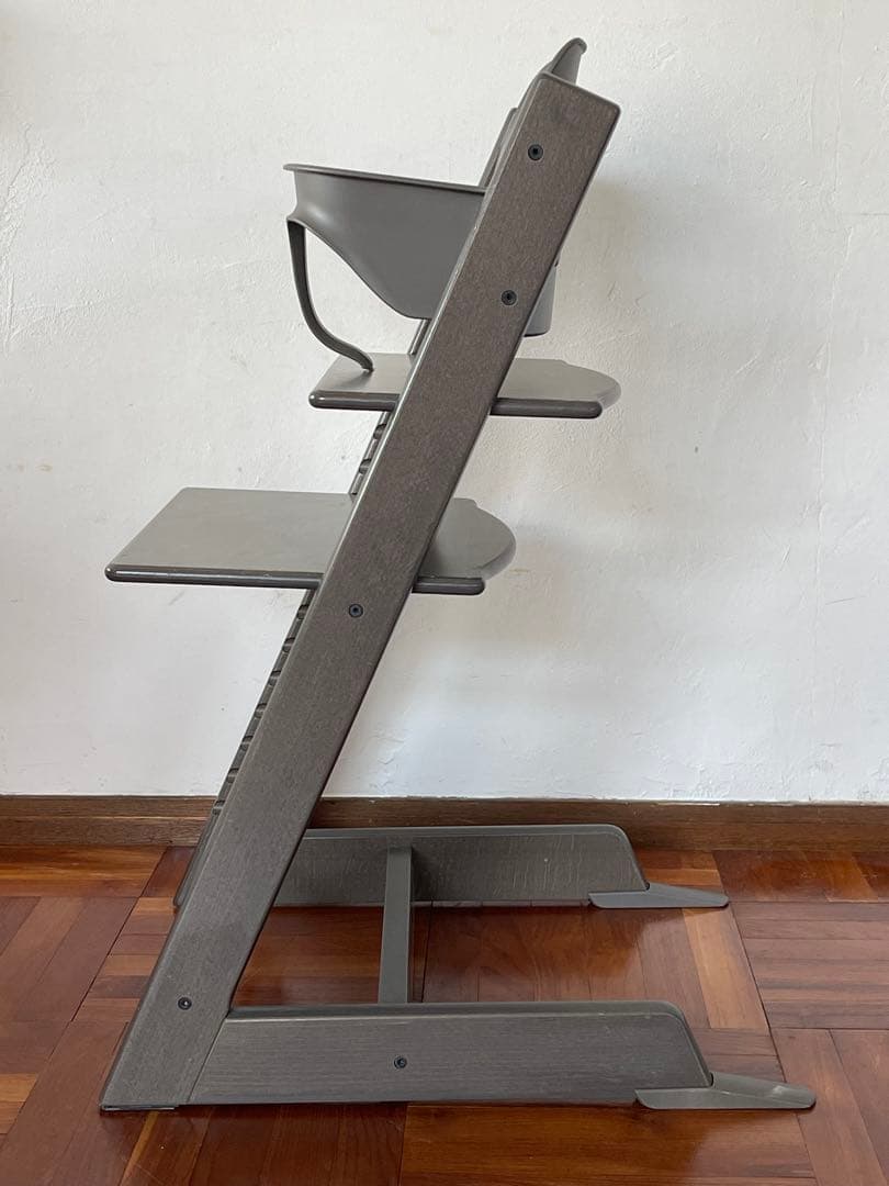 ストッケ トリップトラップ ヘイジーグレー V3 ベビーガード セット 2