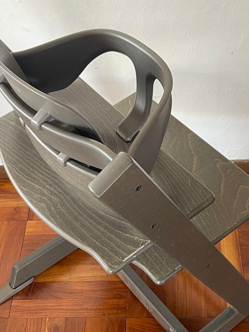 ストッケ トリップトラップ ヘイジーグレー V3 ベビーガード セット 2