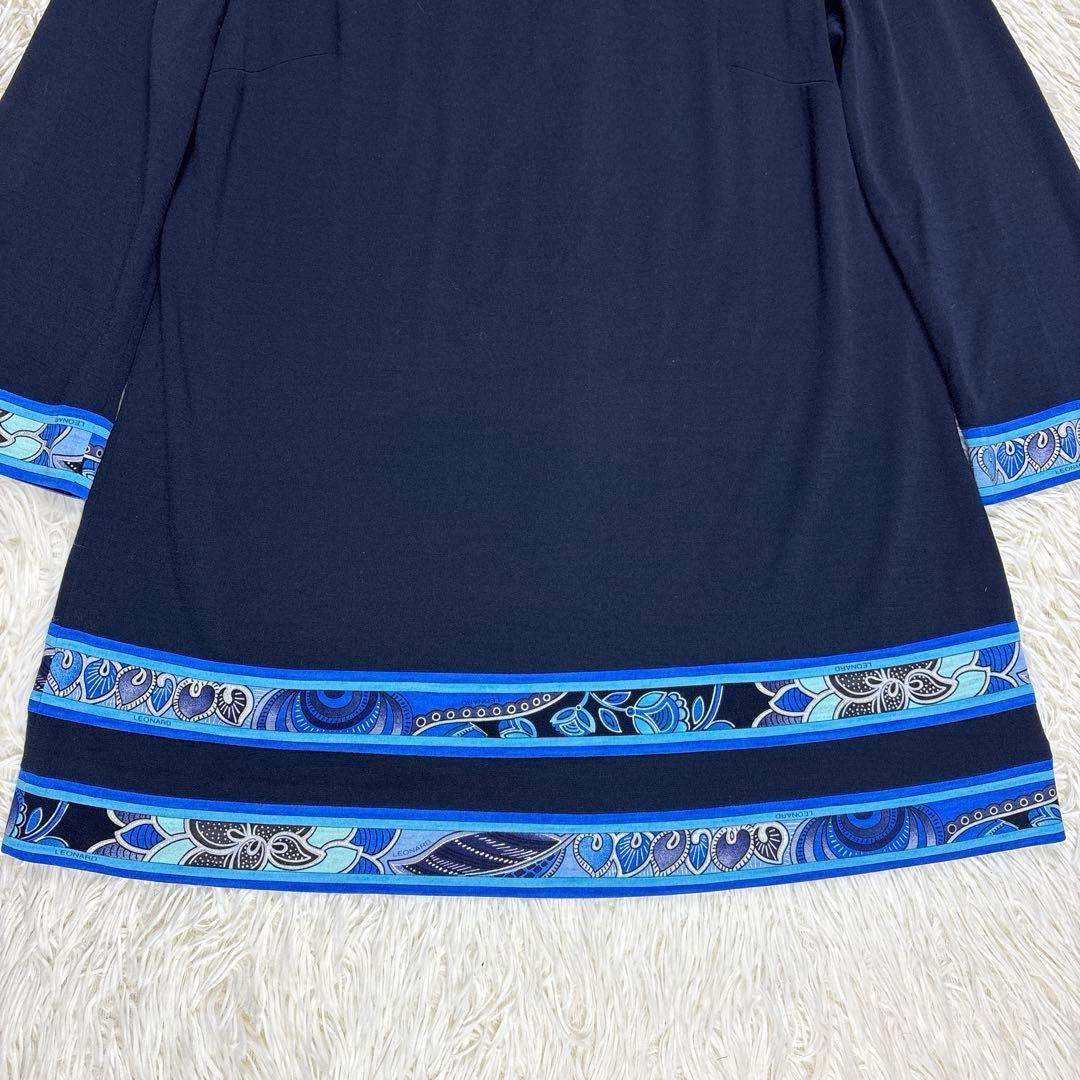 美品 LEONARD レオナール チュニック 花柄