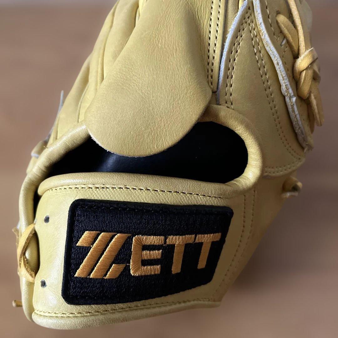 週末値下！ZETT PROSTATUS 野球グローブ イエロー