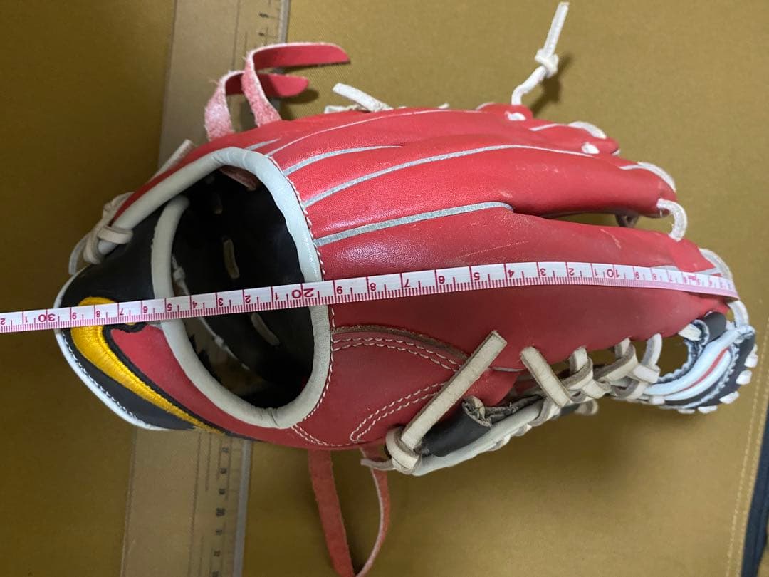 Nike READY SLASHER PLUS 軟式グローブ レッド/ブラック