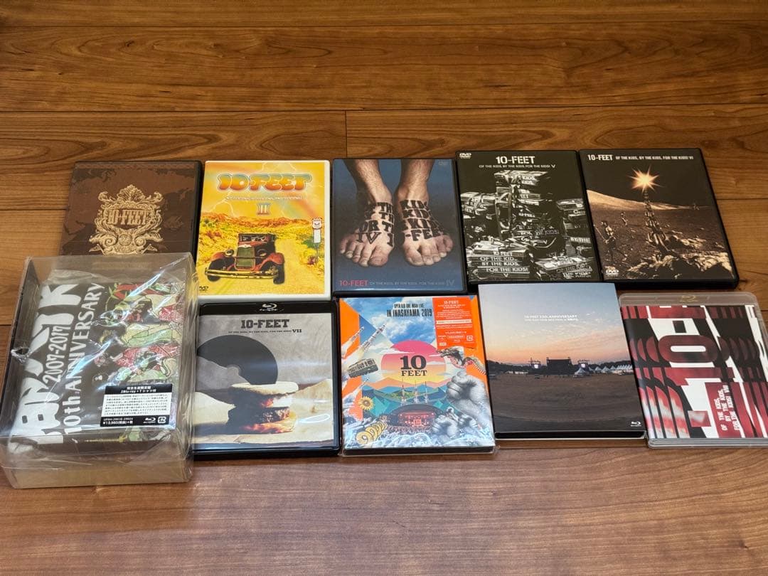 ムーンサルトプレス 10-FEET DVD Blu-ray テンフィート