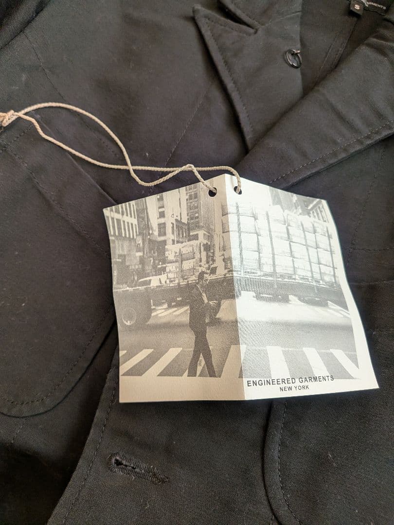 ENGINEERED GARMENTS ブラック ベッドフォードジャケット S