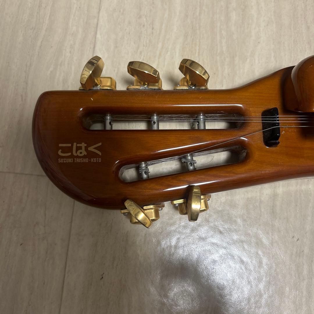 SUZUKI 電気大正琴 KOHAKU こはく ソプラノ CHK-1 ケース付き