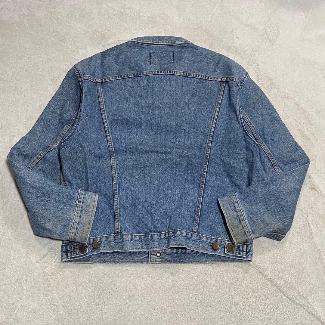 美品 90s ラングラー wrangler ジージャン デニムジャケット L