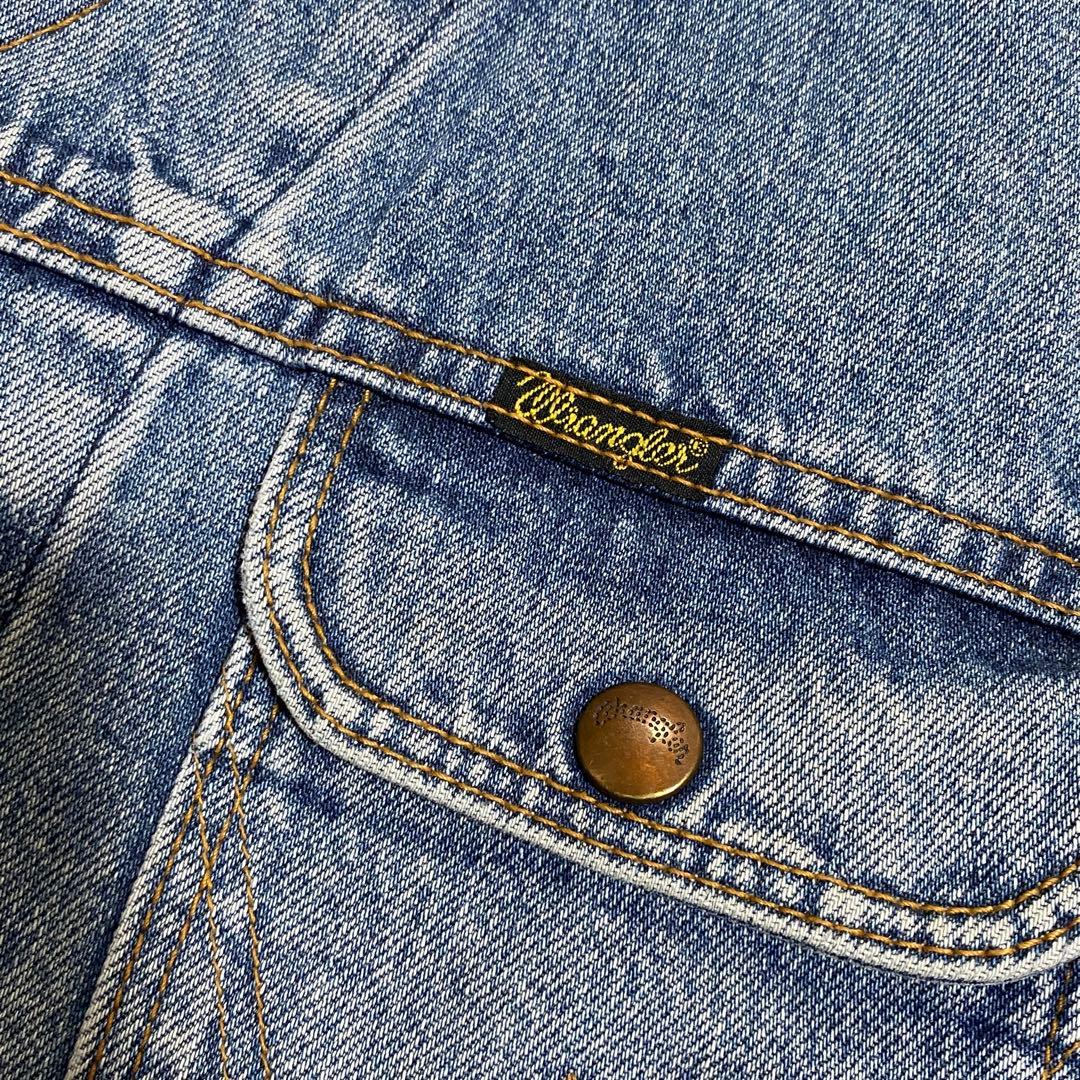 美品 90s ラングラー wrangler ジージャン デニムジャケット L