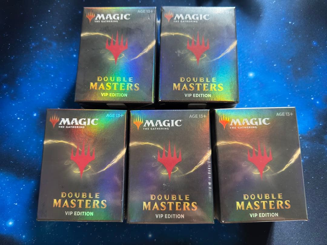 MTG ダブルマスターズVIP版　英語版　5BOX 新品未開封