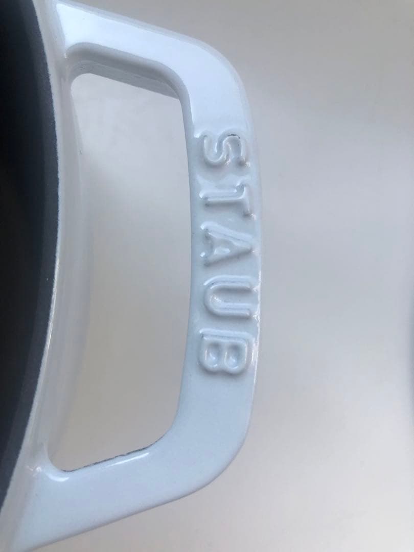 こたそら【新品】ストウブ スノークリスタル ホワイト 24cm