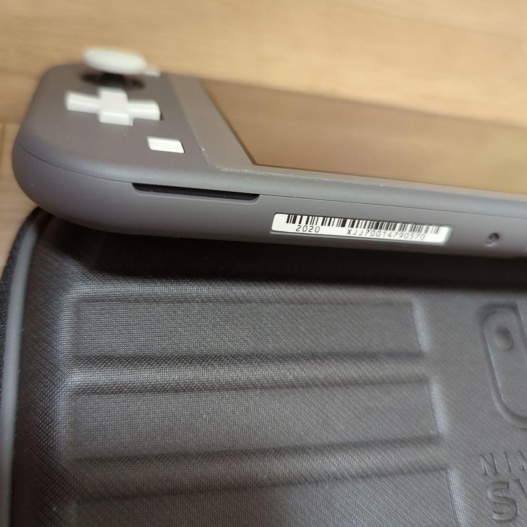Nintendo Switch Lite グレー 充電器収納ケース付　2020