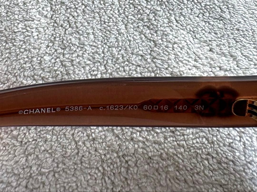 シャネル5386 A c.1623/KO ココマーク サングラス