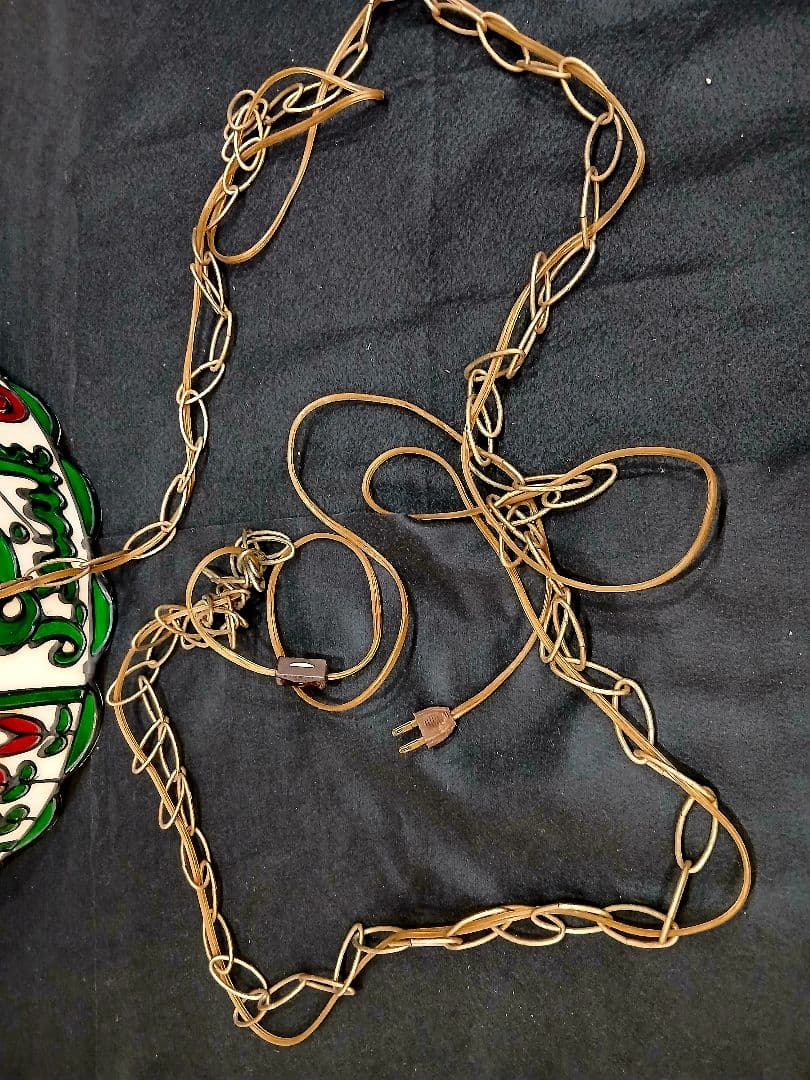 希少！コカ・コーラ ティファニー風 ハンギングランプ ステンド レトロカフェ調