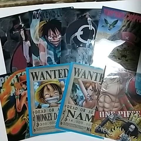 ワンピース★クリアファイル ８枚