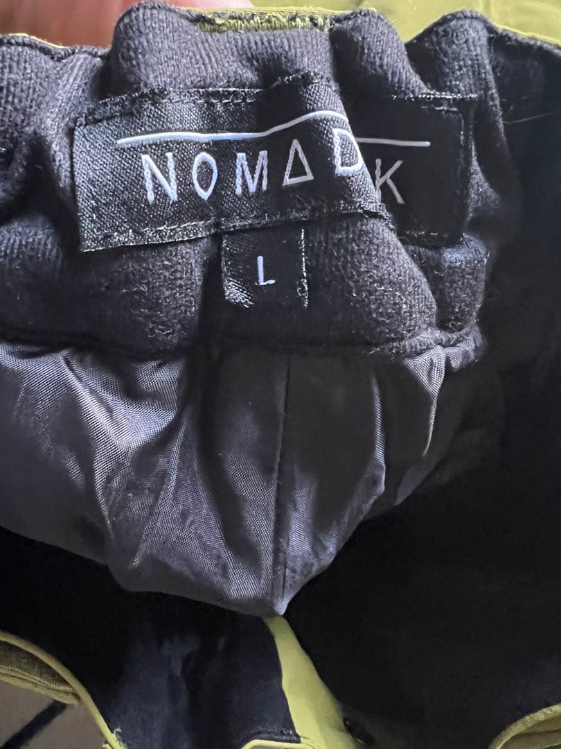NOMADIK スノーボードパンツ Lサイズ オリーブグリーン