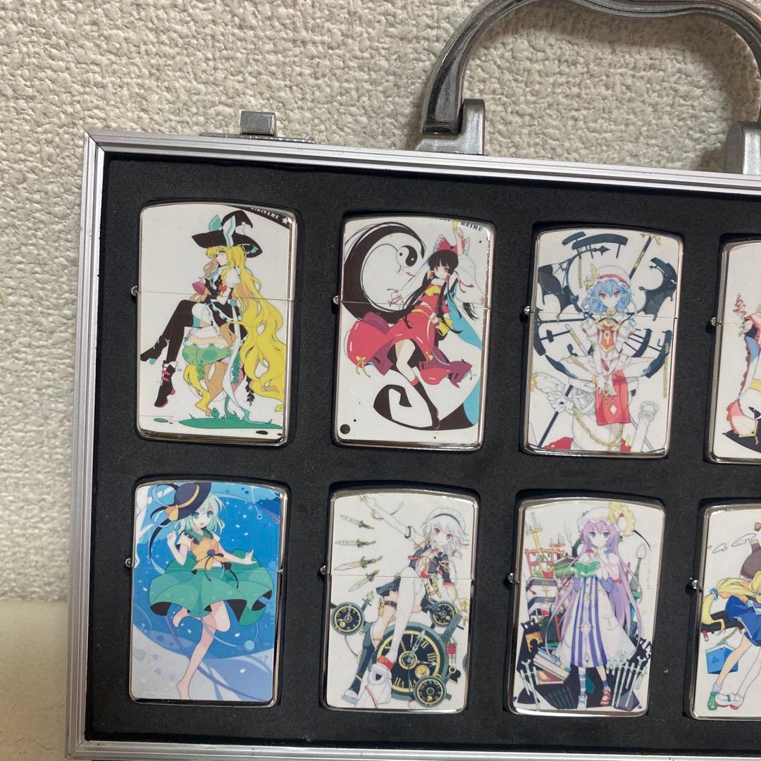 東方project 美少女　オイルライター　セット　zippo 風　TF
