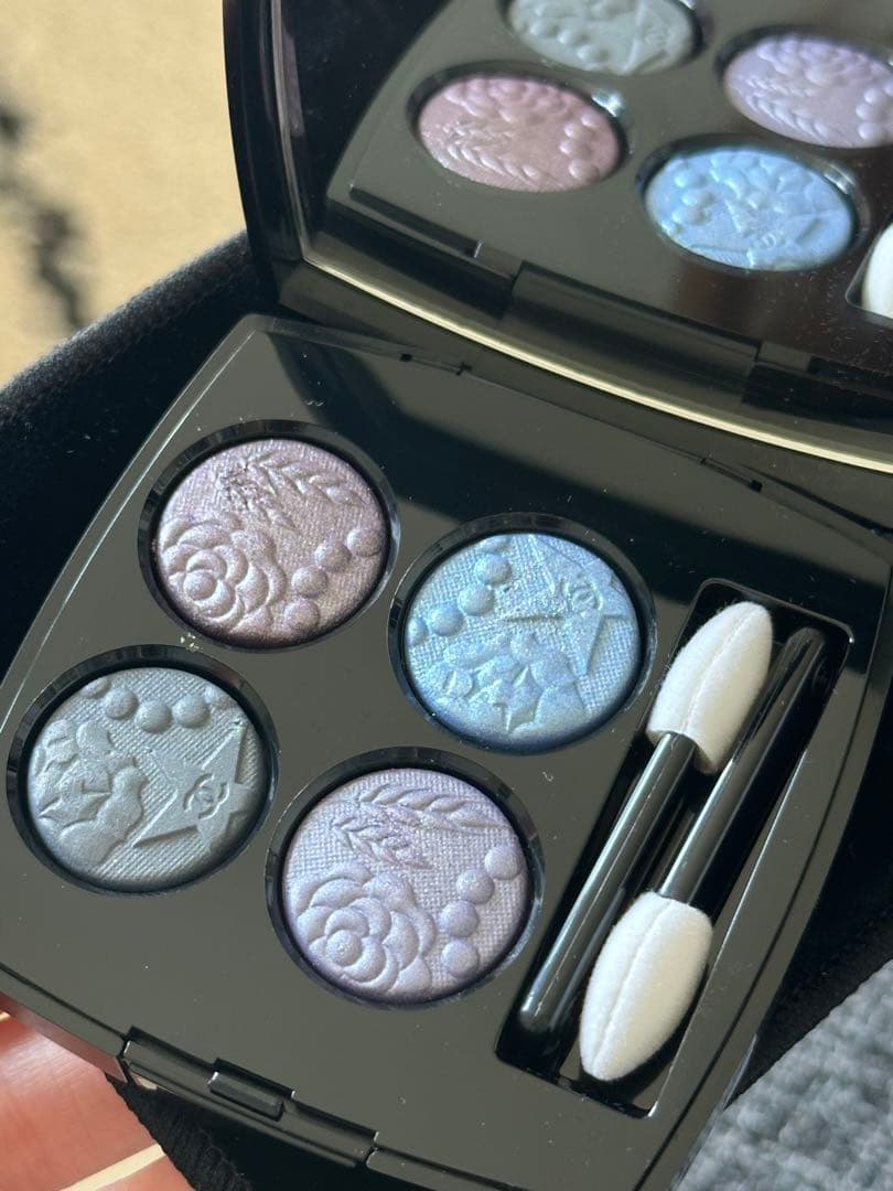 一度のみ使用チップ新品　CHANEL レキャトルオンブル397 ニュイアストラル