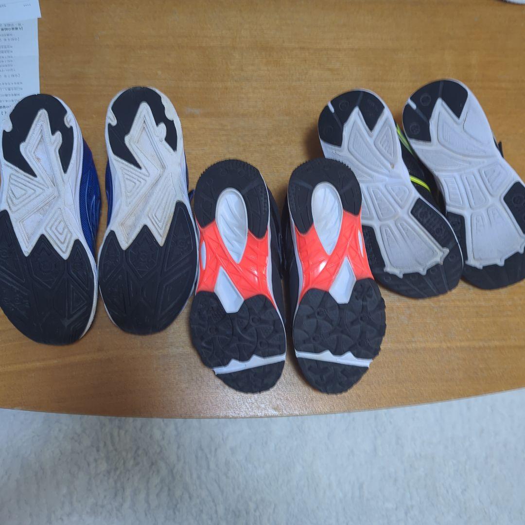 LAZERBEAM（ASICS）、俊足　21.0、21.5、22.0　6足セット