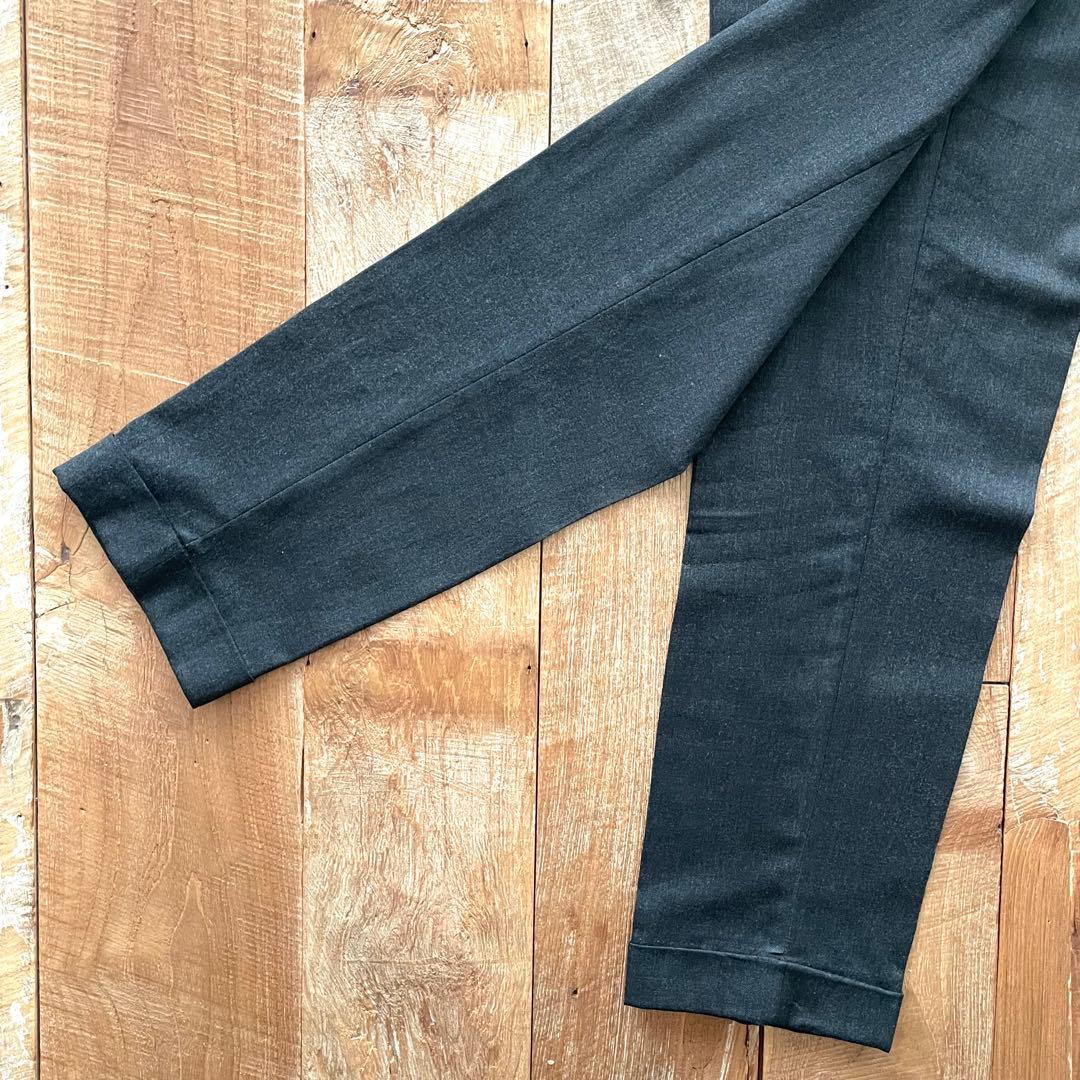 【美品】PT01 EVO FIT テーパード ウール スラックス パンツ 48