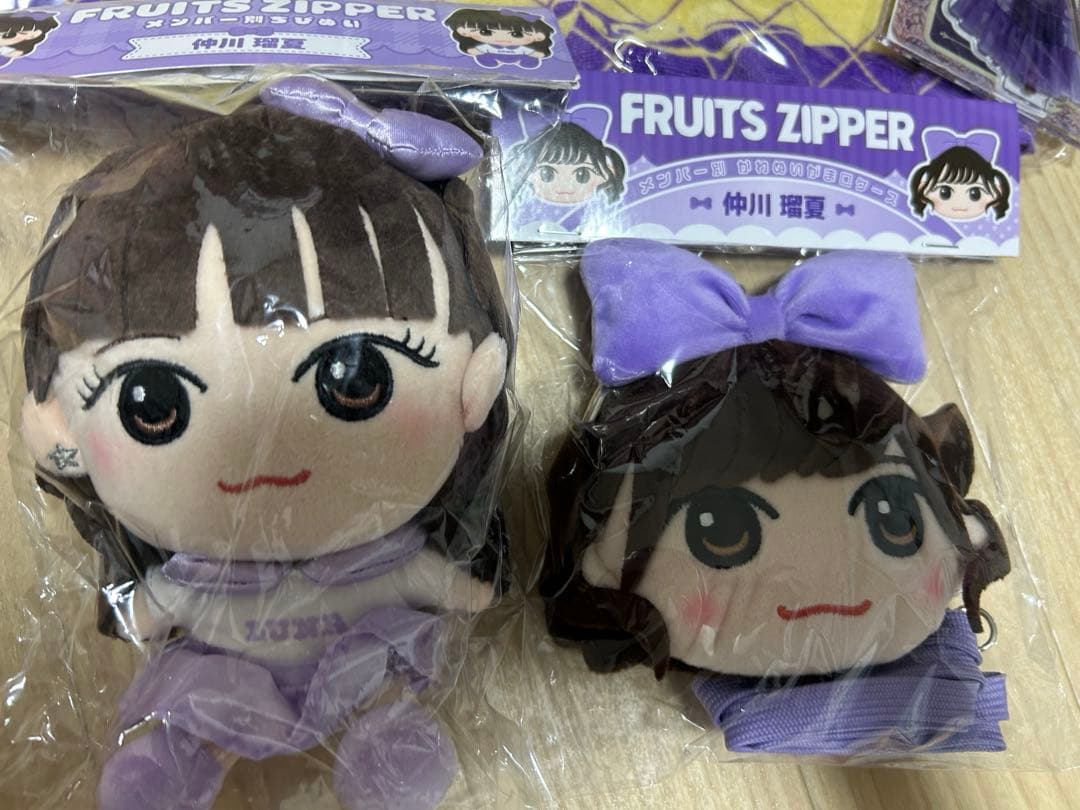 フルーツジッパー　仲川瑠夏　セット売り　推し活