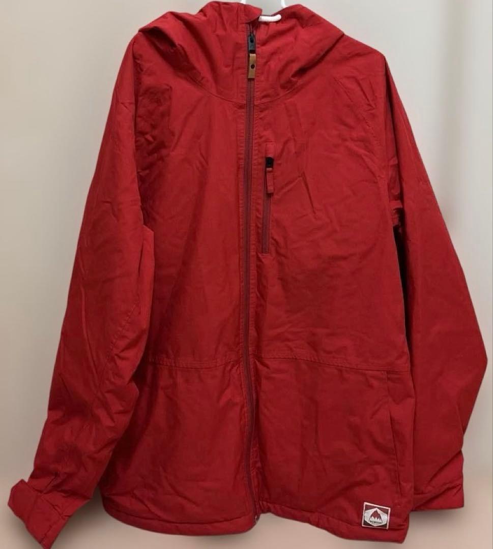 BURTON レッド フード付きジャケット L