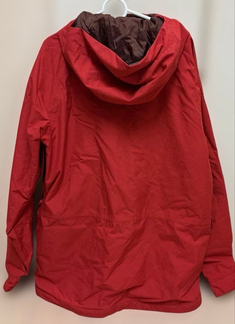 BURTON レッド フード付きジャケット L